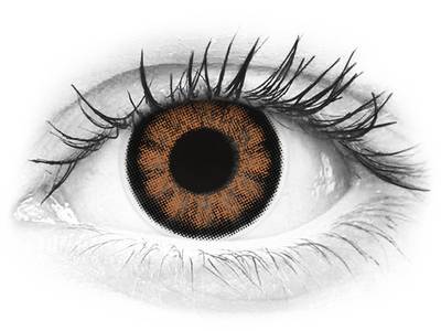 ColourVUE BigEyes Sexy Brown - power (2 lenses)