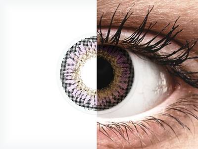 ColourVUE 3 Tones Violet - plano (2 lenses)