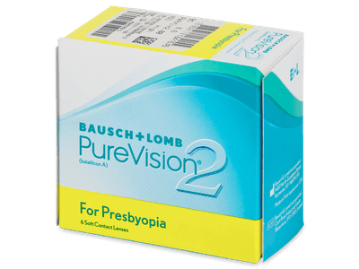 Purevision 2 for Presbyopia (6 lenses) - Multifocal contact lenses