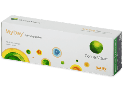 MyDay daily disposable (30 lenses) - Daily contact lenses