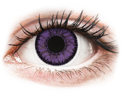 SofLens Natural Colors Indigo - power (2 lenses) - Coloured contact lenses
