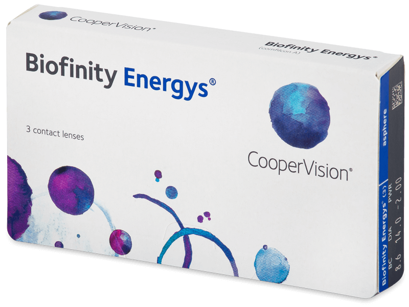 Biofinity Energys (3 lenses) - Monthly contact lenses