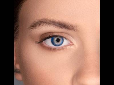 FreshLook ColorBlends Blue - power (2 lenses)