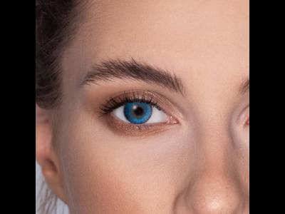 FreshLook ColorBlends Brilliant Blue - power (2 lenses)