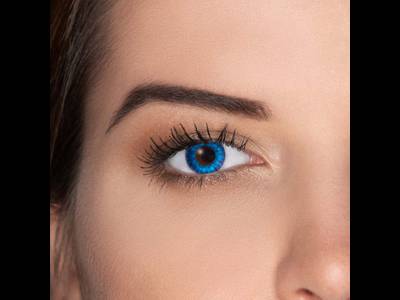 FreshLook ColorBlends Brilliant Blue - power (2 lenses)