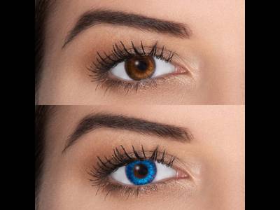 FreshLook ColorBlends Brilliant Blue - plano (2 lenses)