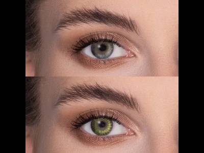 FreshLook ColorBlends Gemstone Green - power (2 lenses)