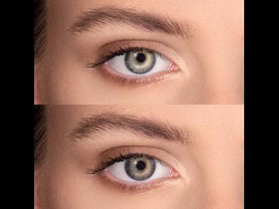 FreshLook ColorBlends Grey - power (2 lenses)