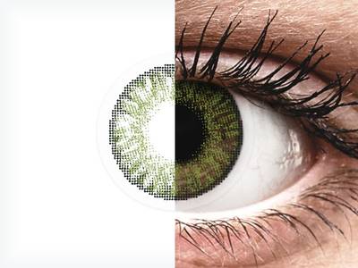 FreshLook ColorBlends Green - power (2 lenses)