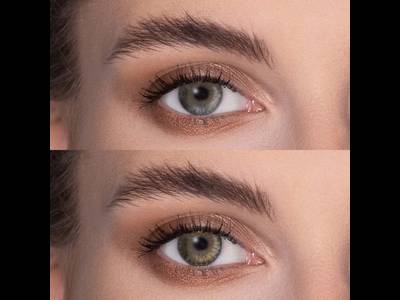 FreshLook ColorBlends Green - power (2 lenses)