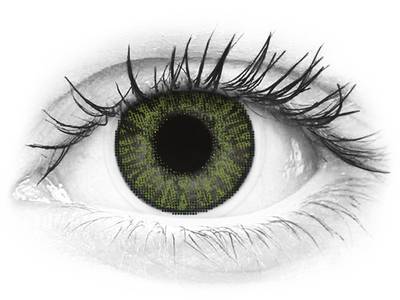 FreshLook ColorBlends Green - plano (2 lenses)