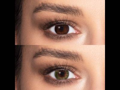 FreshLook ColorBlends Green - plano (2 lenses)