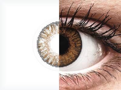 FreshLook ColorBlends Honey - power (2 lenses)