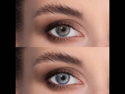 FreshLook ColorBlends Sterling Gray - power (2 lenses)