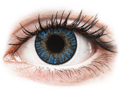 FreshLook ColorBlends True Sapphire - power (2 lenses) - Coloured contact lenses