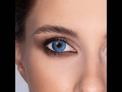 FreshLook ColorBlends True Sapphire - power (2 lenses)