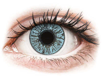 FreshLook Colors Blue - power (2 lenses) - Coloured contact lenses