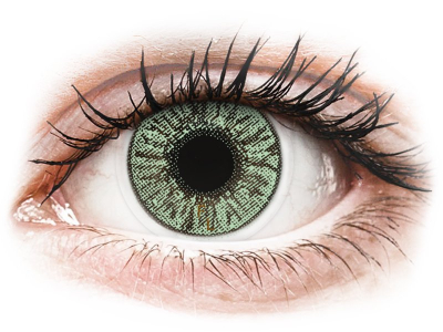 FreshLook Colors Green - power (2 lenses) - Coloured contact lenses