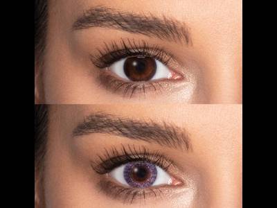 FreshLook Colors Misty Gray - plano (2 lenses)
