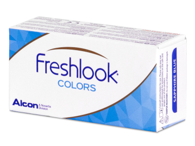 FreshLook Colors Sapphire Blue - power (2 lenses)