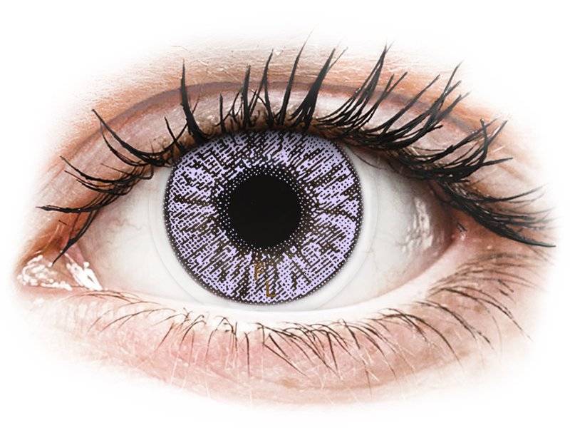 FreshLook Colors Violet - power (2 lenses) - Coloured contact lenses