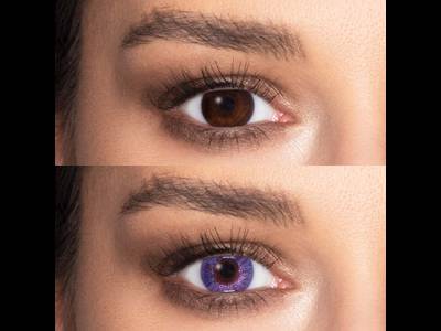 FreshLook Colors Violet - power (2 lenses)