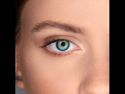 FreshLook Dimensions Carribean Aqua - plano (2 lenses)