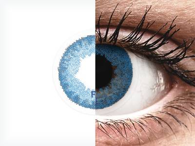 FreshLook Dimensions Pacific Blue - plano (2 lenses)