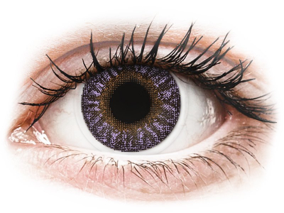TopVue Color - Violet - plano (2 lenses)