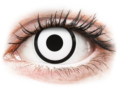 ColourVUE Crazy Lens - White Zombie - daily plano (2 lenses)
