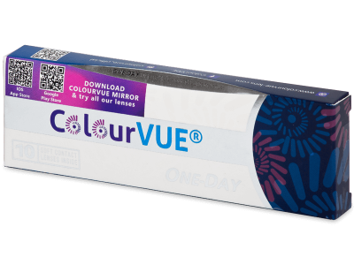 ColourVue One Day TruBlends Green - power (10 lenses) - This product is also available in this pack variation