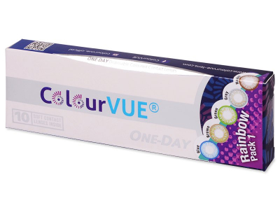 ColourVue One Day TruBlends Rainbow 1 - plano (10 lenses) - This product is also available in this pack variation