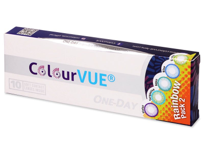 ColourVue One Day TruBlends Rainbow 2 - plano (10 lenses) - This product is also available in this pack variation