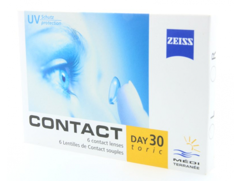 Carl Zeiss Contact Day 30 Toric (6 lenses)