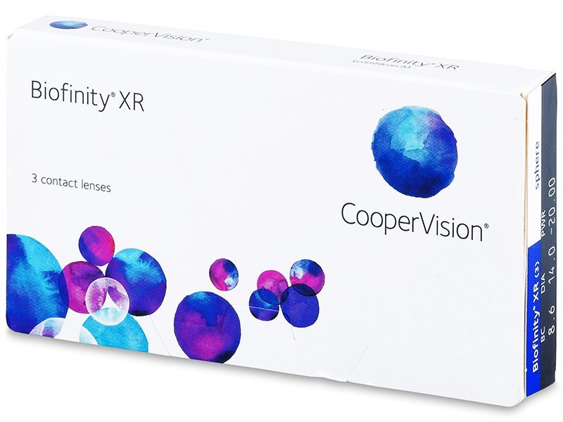 Biofinity XR (3 lenses) - Monthly contact lenses
