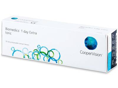 Biomedics 1 Day Extra Toric (30 lenses) - Toric contact lenses