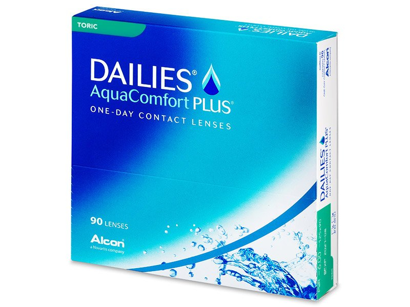 Dailies AquaComfort Plus Toric (90 lenses) - Toric contact lenses