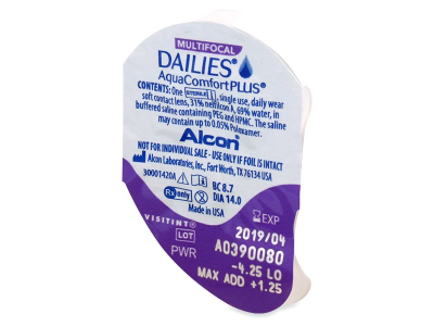 Dailies AquaComfort Plus Multifocal (30 lenses) - Blister pack preview