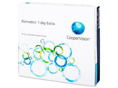 Biomedics 1 Day Extra (90 lenses) - Daily contact lenses