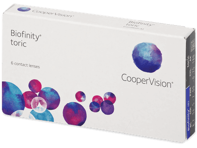Biofinity Toric (6 lenses) - Toric contact lenses