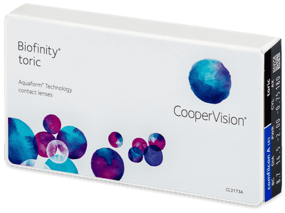 Biofinity Toric (6 lenses) - Toric contact lenses