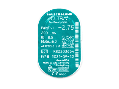 Bausch + Lomb ULTRA for Presbyopia (6 lenses) - Blister pack preview