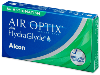 Air Optix plus HydraGlyde for Astigmatism (6 lenses) - Monthly contact lenses