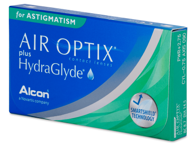 Air Optix plus HydraGlyde for Astigmatism (3 lenses) - Previous design