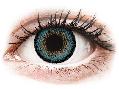 ColourVUE 3 Tones Aqua - plano (2 lenses) - Coloured contact lenses