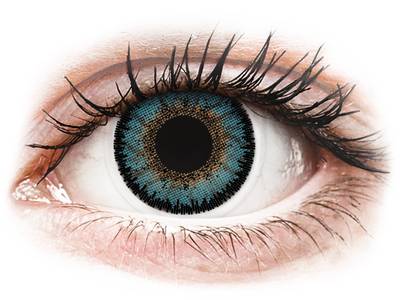 ColourVUE 3 Tones Aqua - plano (2 lenses)