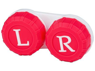 Lens Case red L+R 