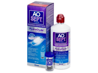 AO SEPT PLUS HydraGlyde Solution 360 ml