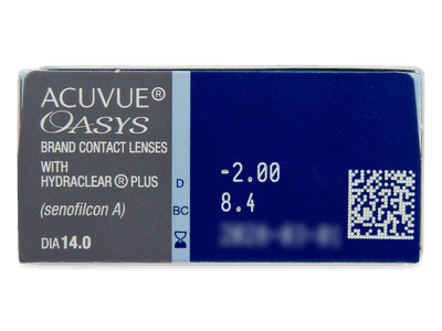 Acuvue Oasys (12 lenses) - Attributes preview