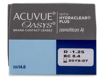 Acuvue Oasys (24 lenses) - Attributes preview